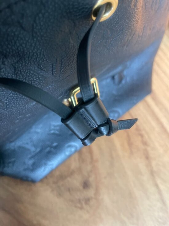 Louis Vuitton Montsouris PM Black Empreinte Leather Backpack M45205 main image 9